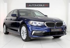 BMW SERIE 5 DIESEL 2018 BLEU 55509 km