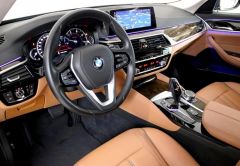 BMW SERIE 5 DIESEL 2018 BLEU 55509 km