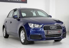 AUDI A1 SPORTBACK DIESEL 2018 BLEU 76438 km