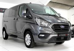 OCCASION FORD TRANSIT CUSTOM FG 320 L2H1 2.0 TDCI 170 S&S CABINE APPROFONDIE LIMITED BVA6