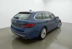 BMW SERIE 5 DIESEL 2021 BLEU MTALLIQUE PH 73614 km