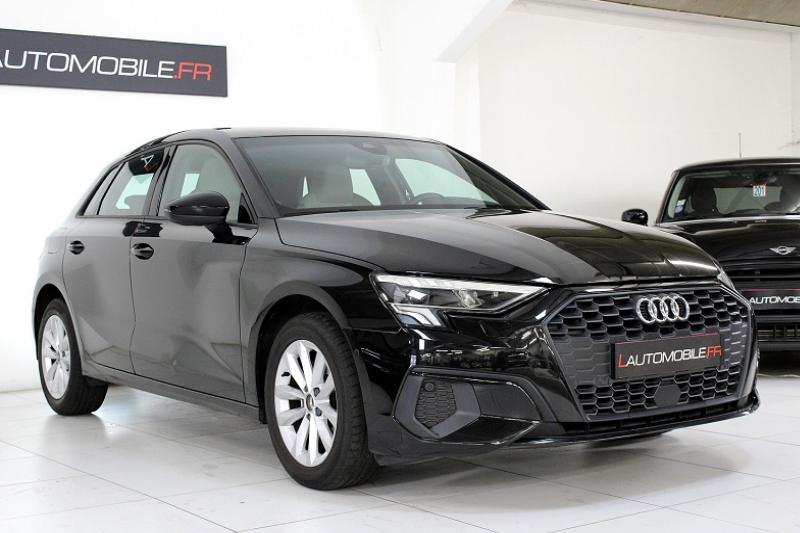AUDI A3 SPORTBACK 30 TFSI 110CH BUSINESS LINE CUIR BEIGE - photo 5