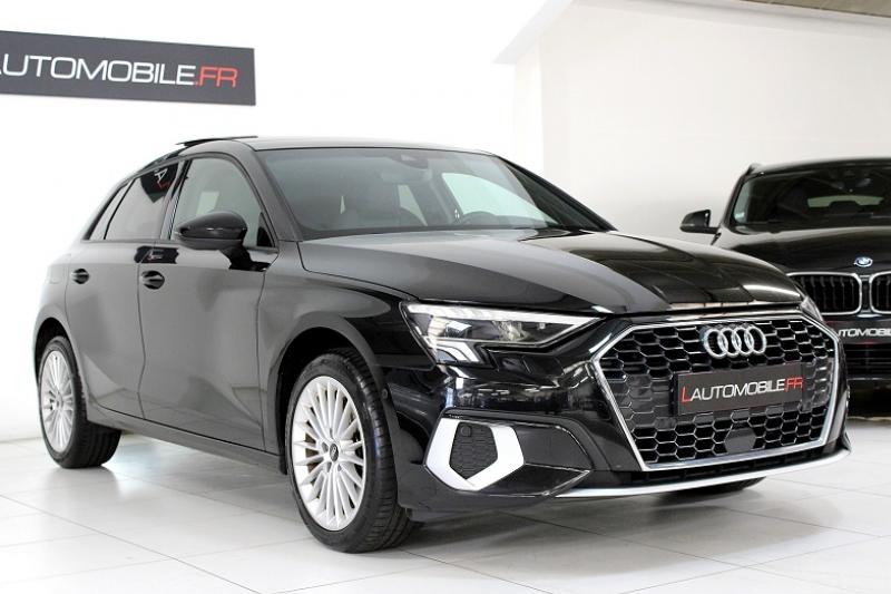 AUDI A3 SPORTBACK 30 TFSI 110CH MILD HYBRID DESIGN S TRONIC 7 TOIT OUVRANT PANORAMIQUE - photo 5